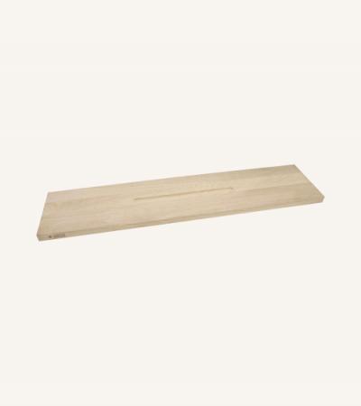 Badplank eiken naturel recht 70 x 20 cm - 25 mm