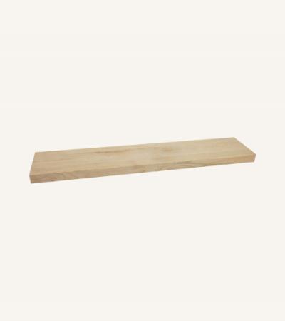 Eiken plank massief recht 60 x 20 cm - 40 mm