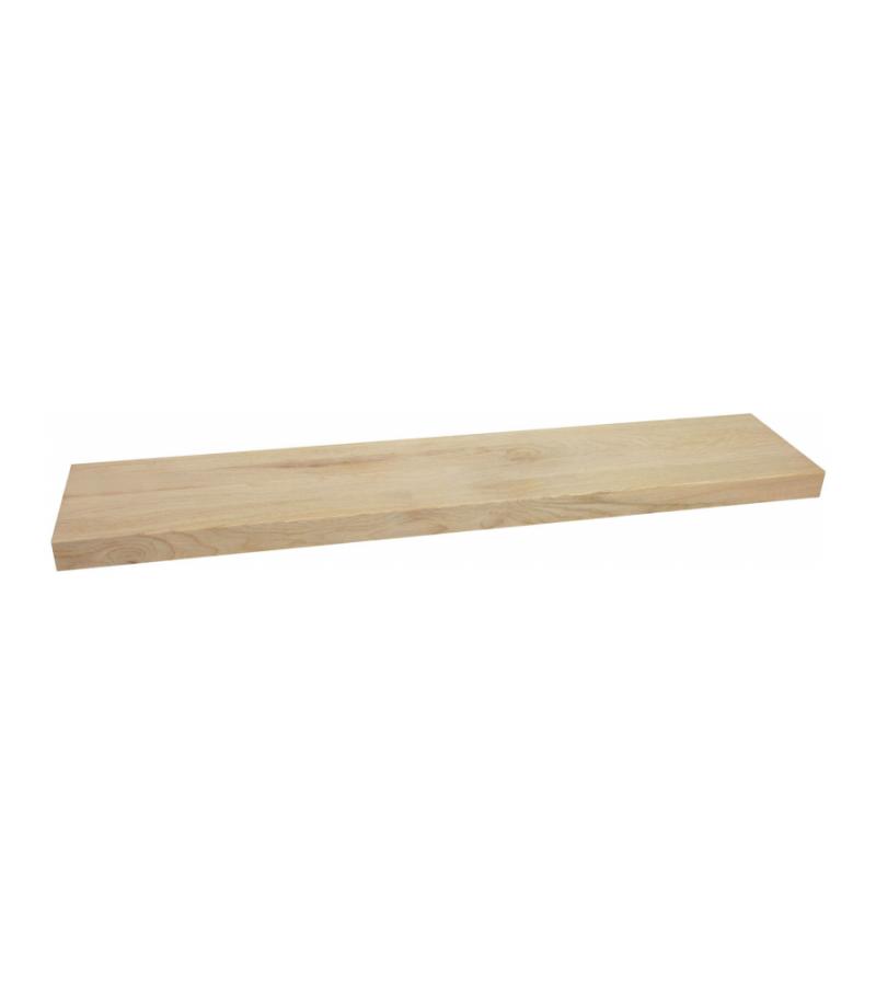 Eiken plank massief recht 60 x 20 cm - 40 mm