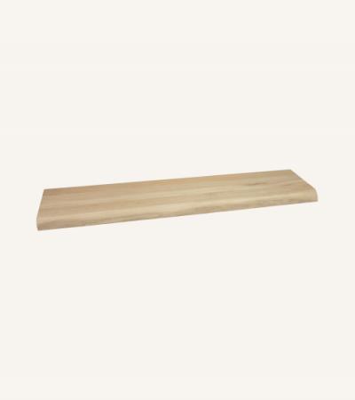 Eiken plank massief boomstam 100 x 20 cm - 40 mm