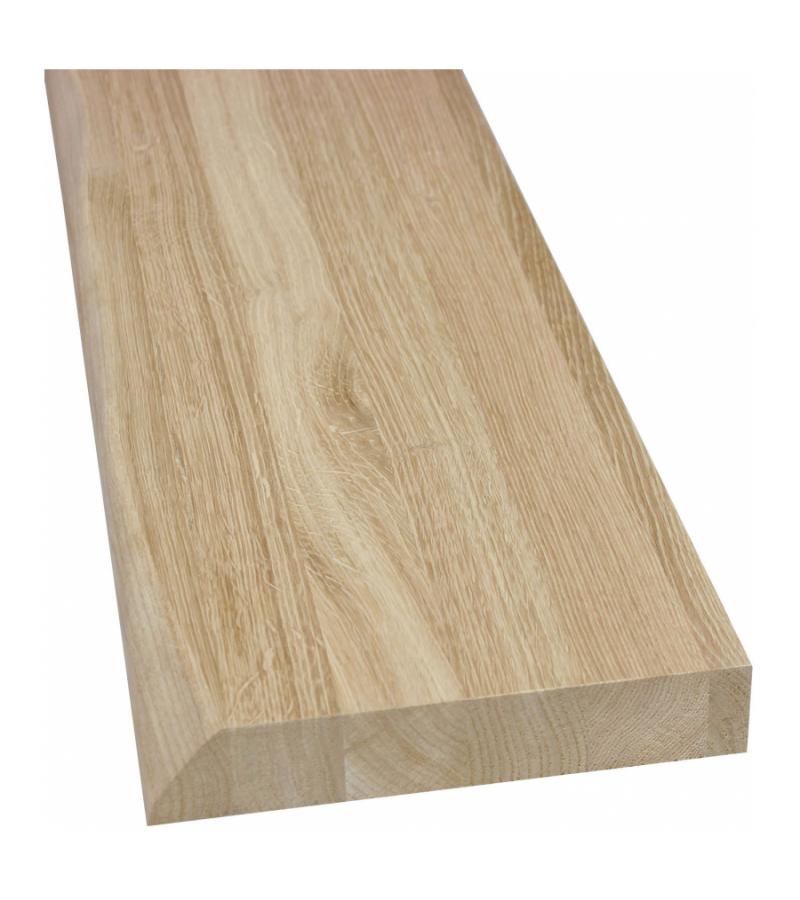 Eiken plank massief boomstam 100 x 20 cm - 40 mm