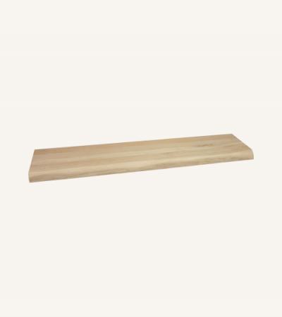 Eiken plank massief boomstam 100 x 30 cm - 40 mm