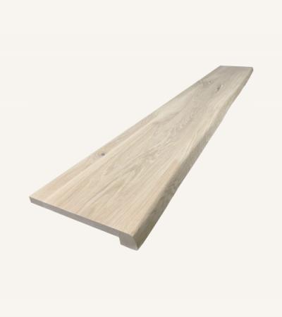 Eiken overzet vensterbank boomstam 100 x 29 cm