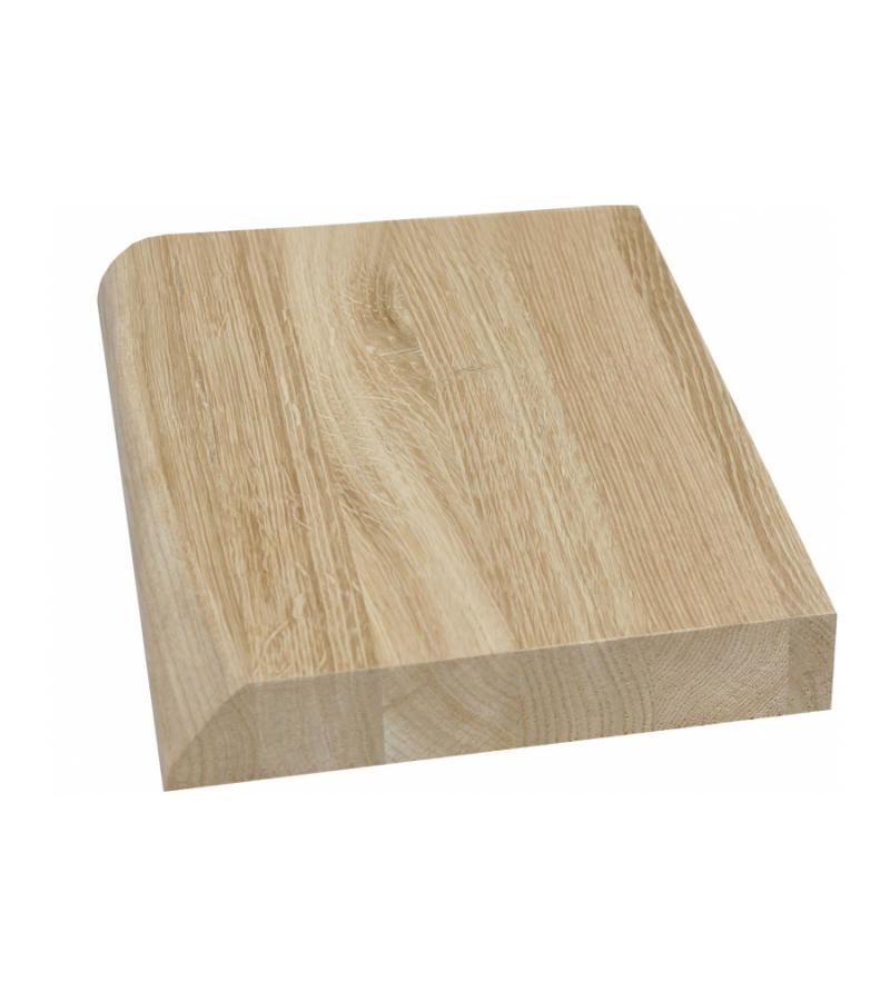 Eiken plank massief boomstam 20 x 20 cm - 40 mm