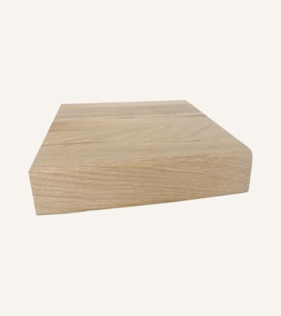 Eiken plank massief boomstam 20 x 20 cm - 40 mm