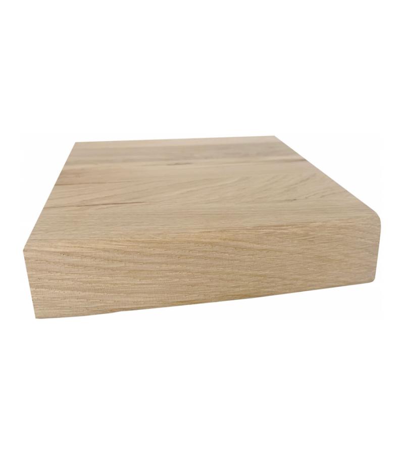 Eiken plank massief boomstam 20 x 20 cm - 40 mm