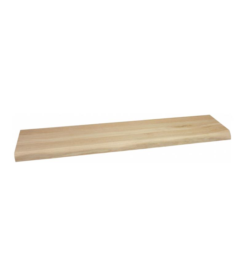 Eiken plank massief boomstam 30 x 20 cm - 40 mm